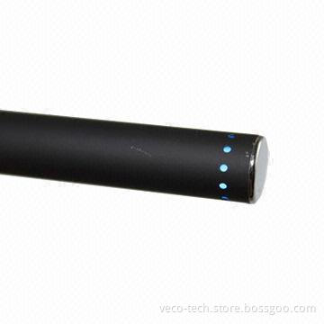 E-cigarette Rechargeable Battery for eGo, with 650mAh apacity and 5pcs LED